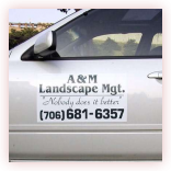 Vehicle advertising Magnets